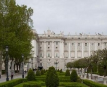 Amazing terrasse in front of Palacio Real