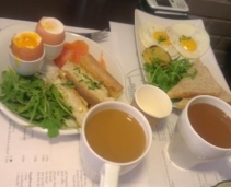 A very nice sunday Brunch and cute tea shop