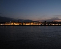 L'Estacade in Bordeaux - fantastic view over the Garonne