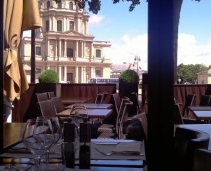 A very good restaurant just in front of the Invalides