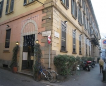 A nice typical restaurant in Milan center