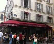 A typical french brasserie in the heart of Saint Germain
