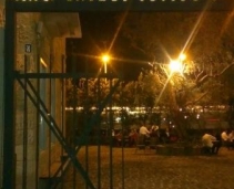 A nice Winebar in a great courtyard