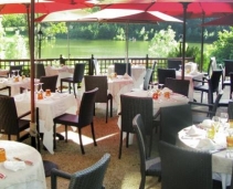 The charming and bucolic restaurant