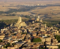 Beautiful fortified town near Madrid