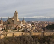 Beautiful fortified town near Madrid