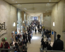 Great shopping mall in the Louvre Museum