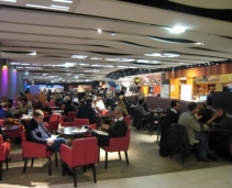 Great shopping mall in the Louvre Museum