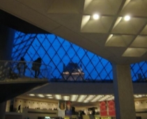 Great shopping mall in the Louvre Museum