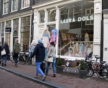 Shop in the center of Amsterdam