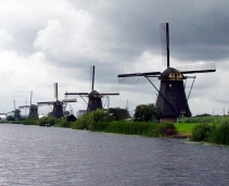 The home of Dutch windmills