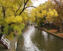 A little park ideal for morning jogging