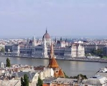 The fairytale like bastion in Budapest