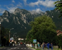 A small town in the Carpathians