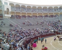 The famous bullring of Madrid