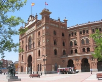 The famous bullring of Madrid