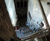 See Cluj-Napoca centre from the St. Michael`s Church Tower