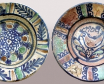 Original ceramic objects of Horezu