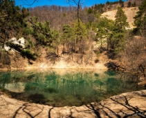 The Blue Lake of Baia Sprie