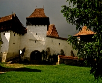 Viscri  - the fortified church from Buneşti commune