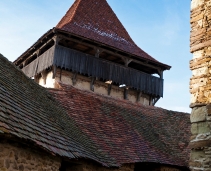 Viscri  - the fortified church from Buneşti commune