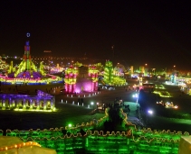 The ice and snow festival from Harbin, China