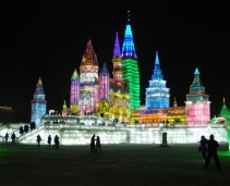 The ice and snow festival from Harbin, China