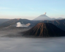 Bromo the Indonesian volcano