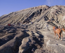 Bromo the Indonesian volcano