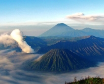 Bromo the Indonesian volcano