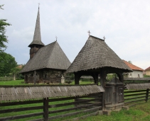 The wooden church from Baica - Salaj County