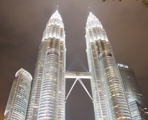 Petronas Twin Towers in Kuala Lumpur, Malaysia