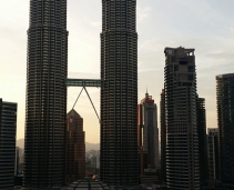 Petronas Twin Towers in Kuala Lumpur, Malaysia