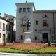 Charming pedestrian 15th century plaza