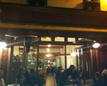 A typical bar à vins near the Halles