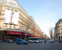 The flagship store of the most famous department store in France