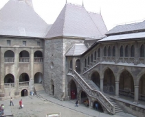 The Gothic castle of Transylvania