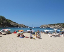 One of the best beaches of Ibiza